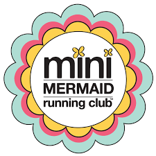Mini mermaid running club crest